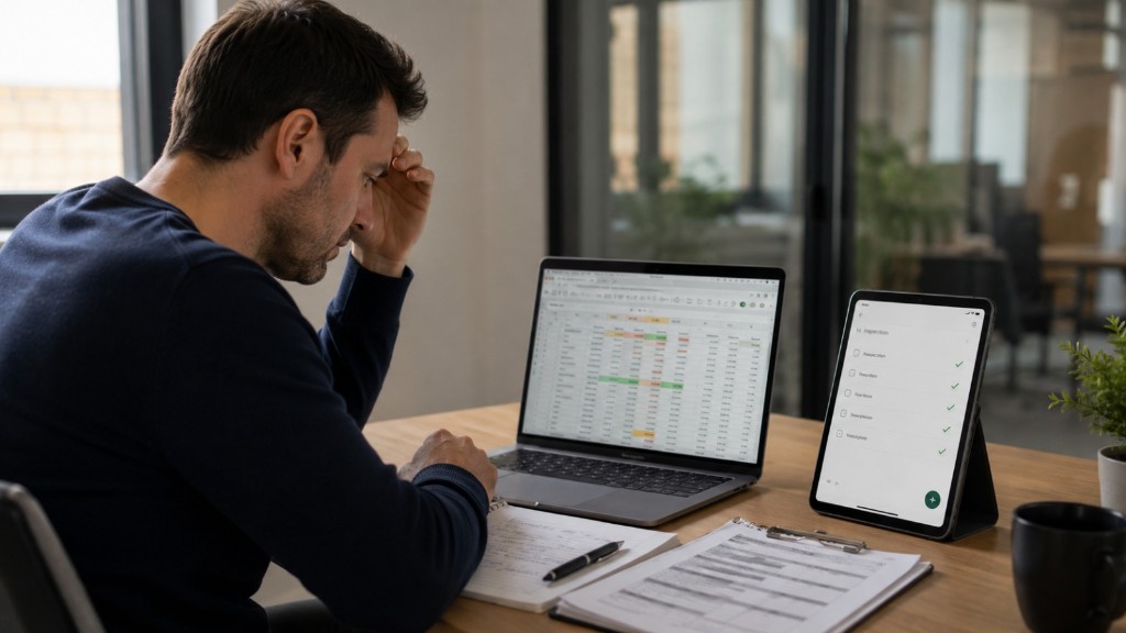 Waarom bedrijven stoppen met Excel en overstappen op checklist apps